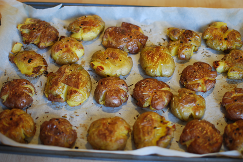 Baby Smashed Potatoes