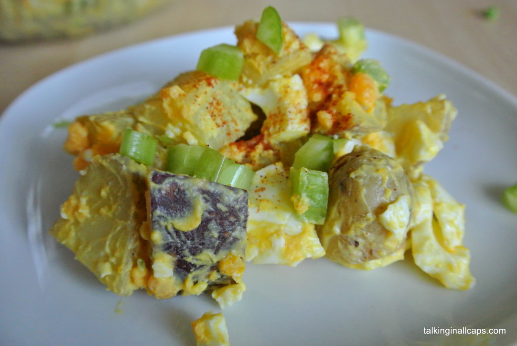 Devilled Egg Potato Salad
