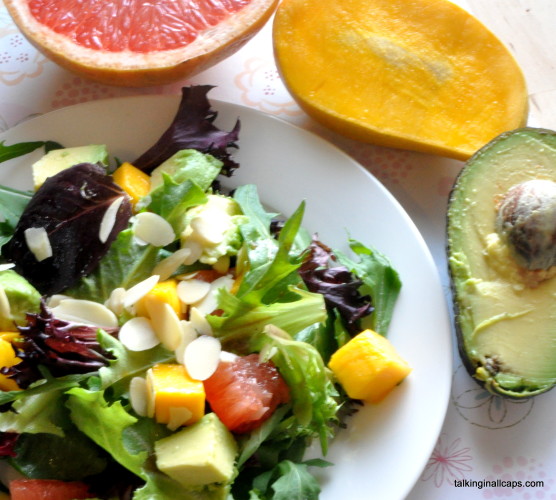 Salad #12 Avocado, Grapefruit and Mango Spring Salad