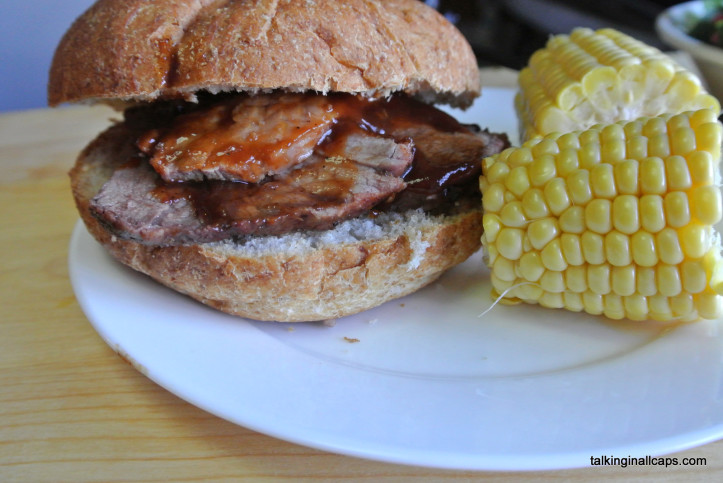 Alberta Barbecue Beef on a Bun