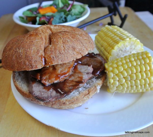 Alberta Barbecue Beef on a Bun