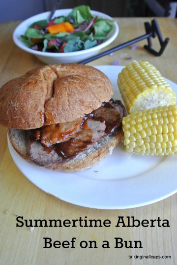 Alberta Barbecue Beef on a Bun