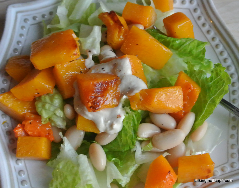 Roasted Butternut Squash Salad