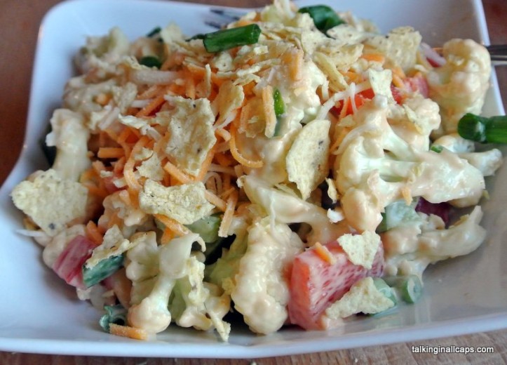 Retro Cauliflower Salad