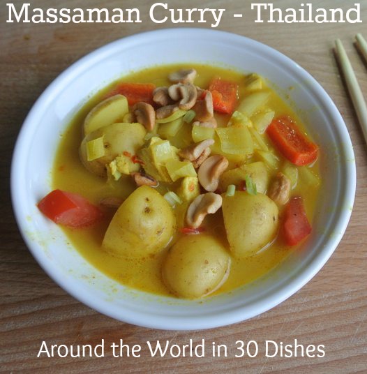 Massaman Curry - Thai Food - Around the World in 30 Dishes - talkinginallcaps.com