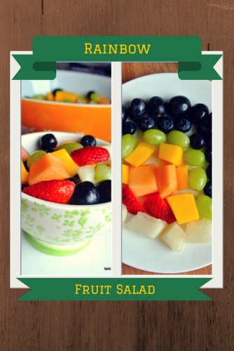 rainbow fruit salad