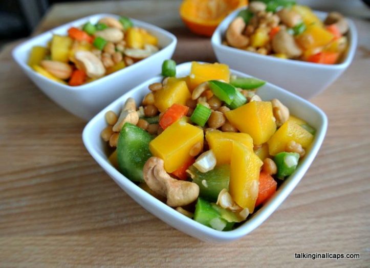 Asian Lentil and Mango Salad 3