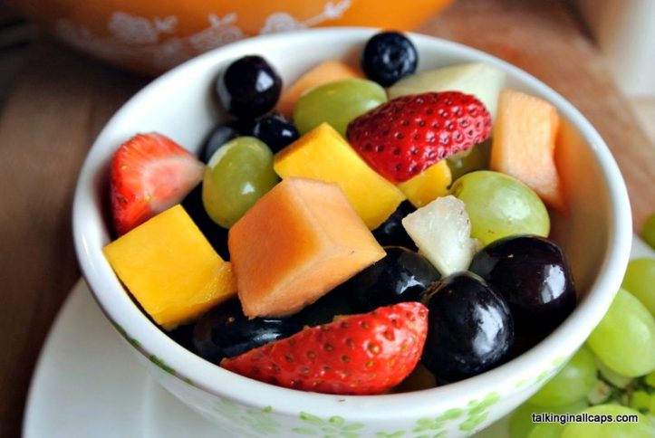 rainbow fruit salad