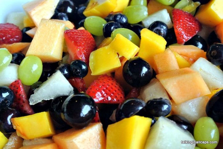 rainbow fruit salad