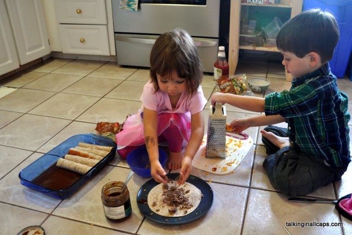 Kid Approved Enchiladas - Cooking with Kids