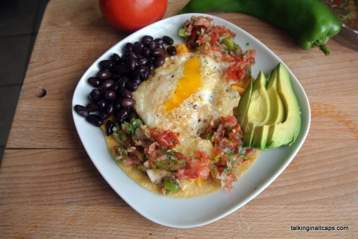 Huevos Rancheros - easy meals - talkinginallcaps.com