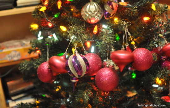 A 9 Months Pregnant Mom’s Christmas Home Tour A 9 Month Pregnant Mom's Christmas Home Tour - 2nd Tree - talkinginallcaps.com