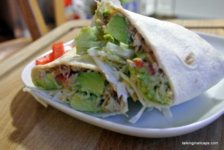 Wraps - easy meal ideas - talkinginallcaps.com