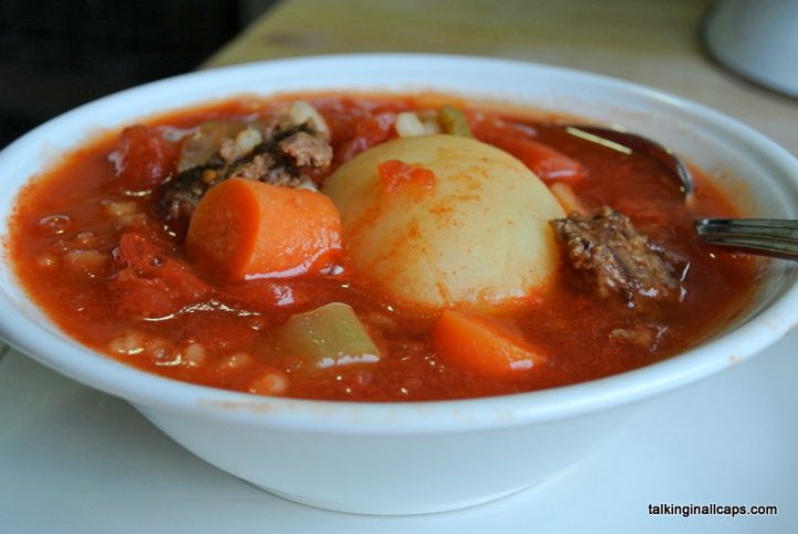 Hamburger Soup - #52soups