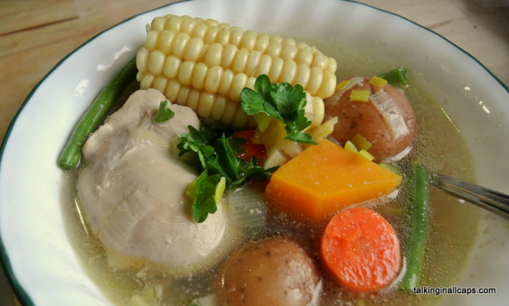 Chilean Chicken Soup - Cazuela de Ave