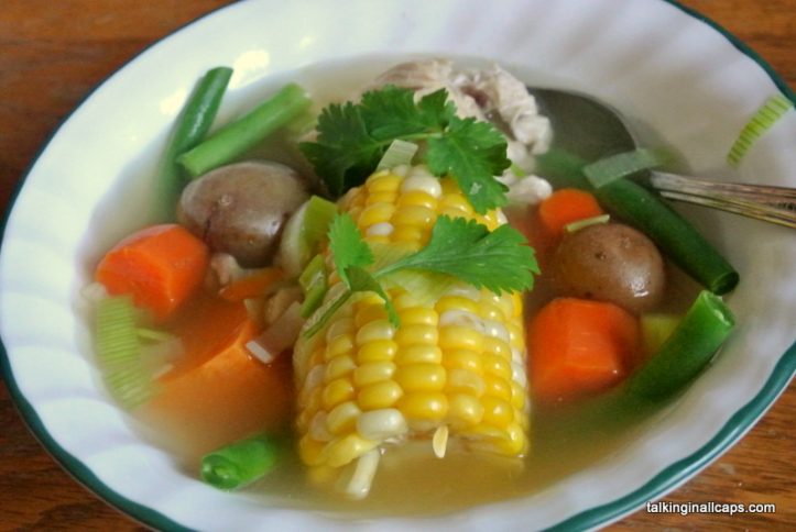 Chilean Chicken Soup - Cazuela de Ave