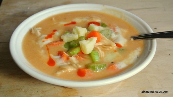 Frank's Buffalo Chicken Soup - #52soups