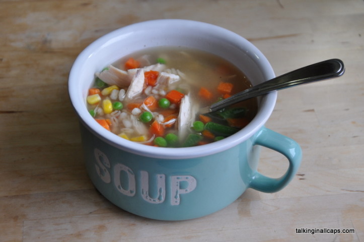 Easy Chicken and Barley Soup