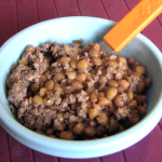 Lentils and Ground Beef–Tired Mom Meal