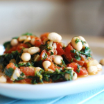 Dead Simple Suppers: Indian Spiced Beans and Spinach
