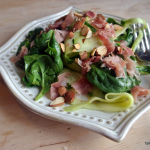 Salad #23 - Zucchini Ribbon Salad with Prosciutto and Almonds