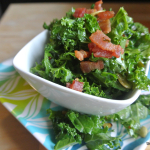 Salad #26 - Kale Salad with a Bacon Vinaigrette