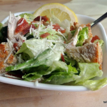 Salad #44 - Chicken Caesar Salad with Easy Homemade Dressing