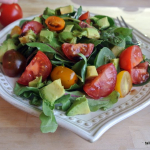 Salad #50 - Spinach, Tomato and Avocado Salad