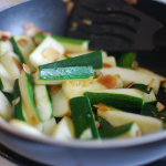 Almond Zucchini Sauté–Tired Mom Side Dish
