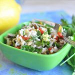 Salad #15 Rice Salad with Roasted Red Pepper and Herbs