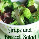 Salad #16 – Bacon, Grape and Broccoli Salad with a Grainy Mustard Dressing