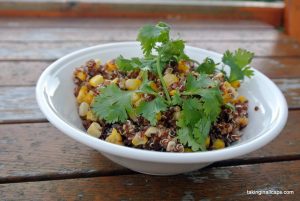 Mexican Street Corn Inspired Quinoa and Corn Salad