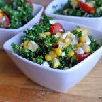 Salad #31 – Kale Salad with Grilled Corn