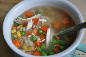 Easy Chicken and Barley Soup